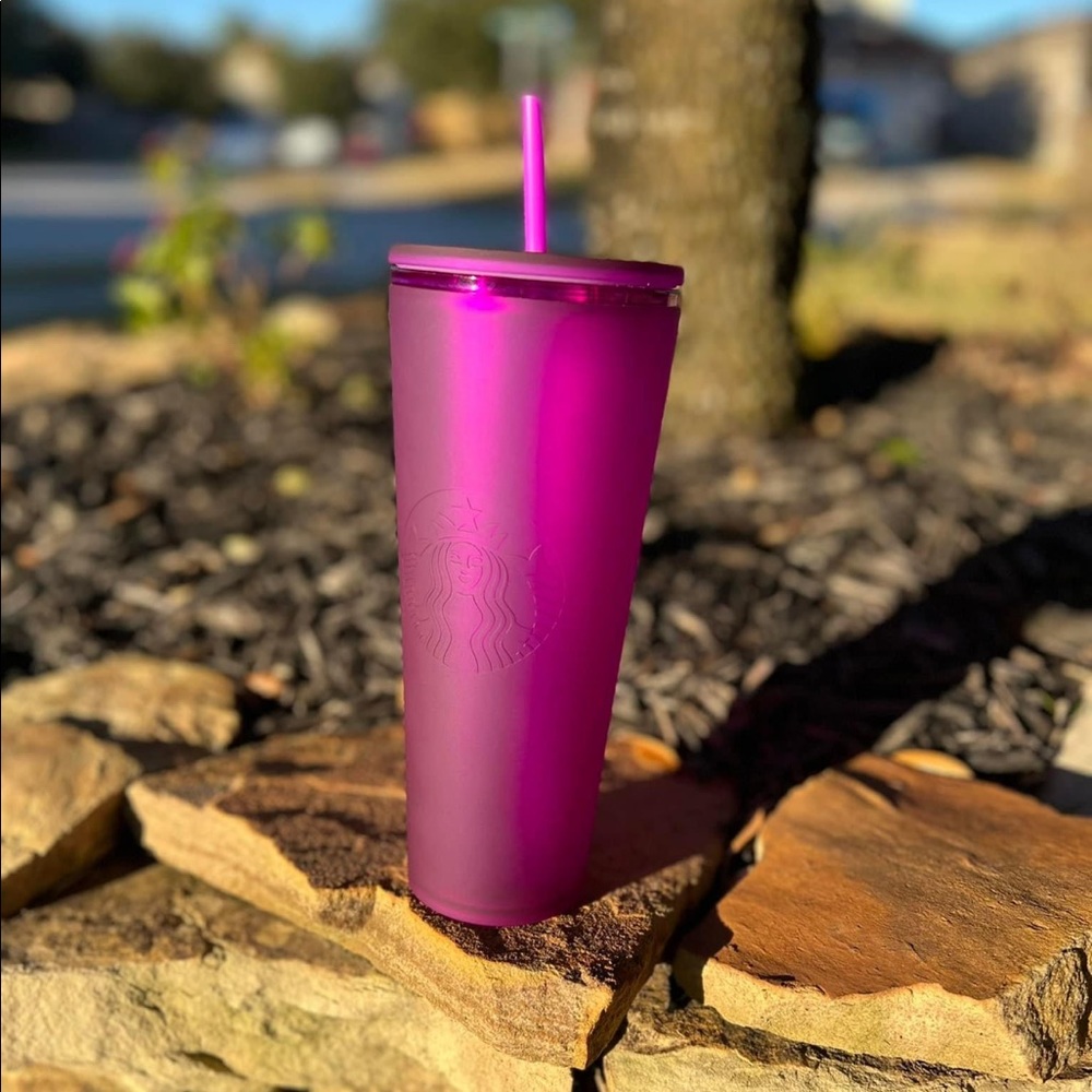 Starbucks Purple Soft touch Tumbler BNWT